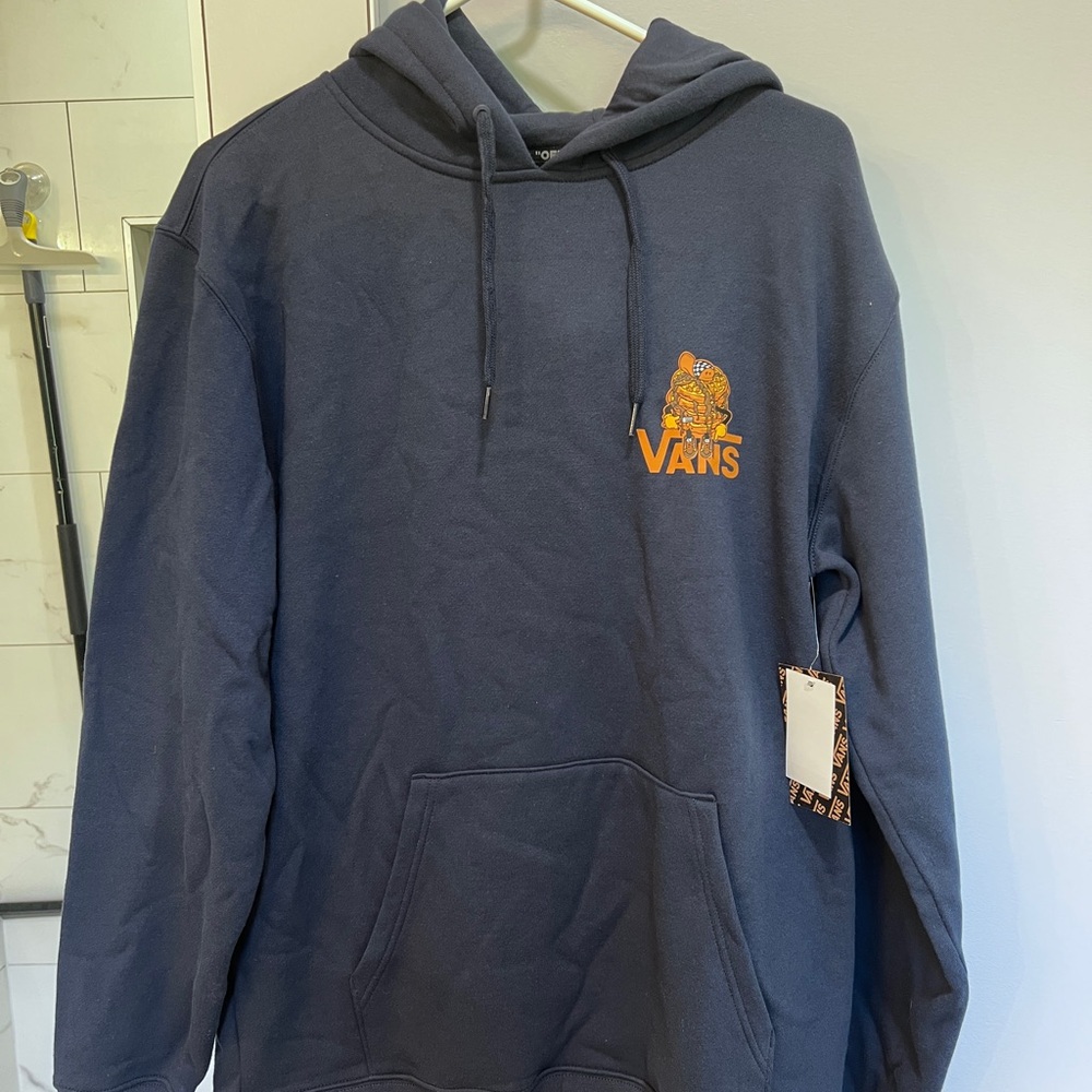 Vans Blue and Orange Sweatshirt Hoodie